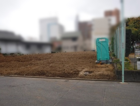 解体完了後写真：コーポH様（RC造4階建て ＋ 平屋）｜名古屋市東区